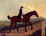 A Horseman On The Road To Bagshot by Francis Sartorius